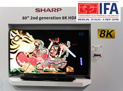 IFA 2018 - telewizory 8K Sharp iToshiba